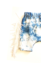 READY TO SHIP Bleached-Out Fringe Harems